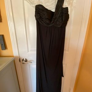 David’s Bridal Beautiful Black Evening Gown
